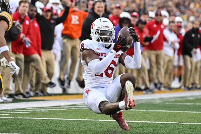 Rutgers cornerback Max Melton could be a fit for the Las Vegas Raiders' culture out of the 2024 NFL Draft.